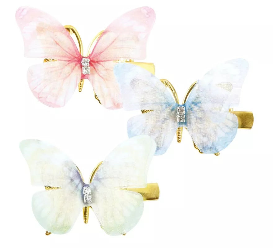Translation missing: es.Pack de 6 Pinzas Mariposas de 5 cm en colores surtidos