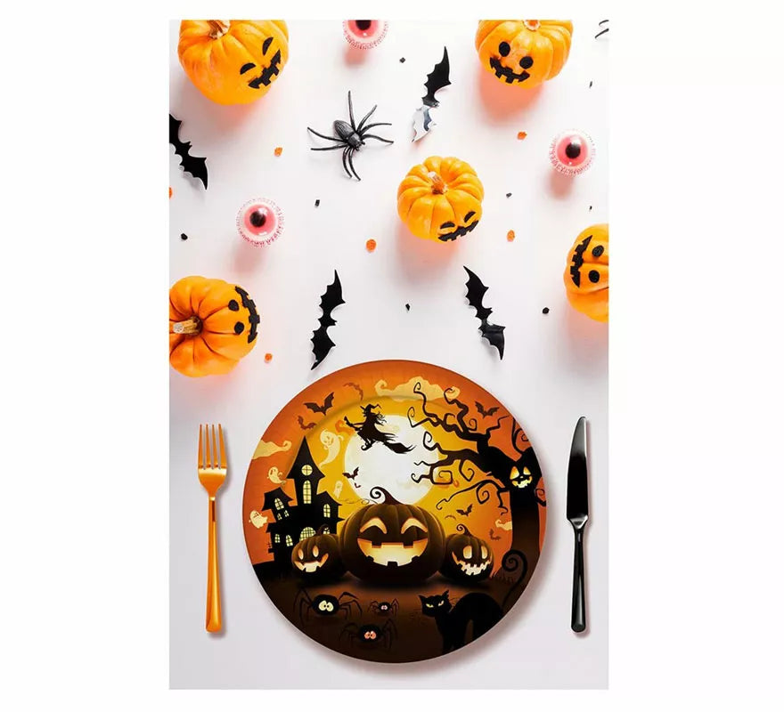 Translation missing: it.Pack de 6 Platos Calabaza de 23 cm