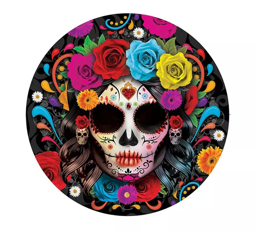 Translation missing: it.Pack de 6 Platos Catrina colorida de 23 cm