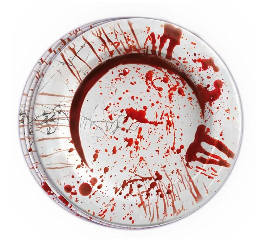 Translation missing: it.Pack de 6 Platos con Sangre 23 cm