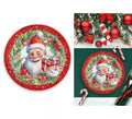 Pack de 6 Platos de Papá Noel de 23 cm