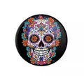 Pack de 6 Platos Día de los Muertos negro de 23 cm