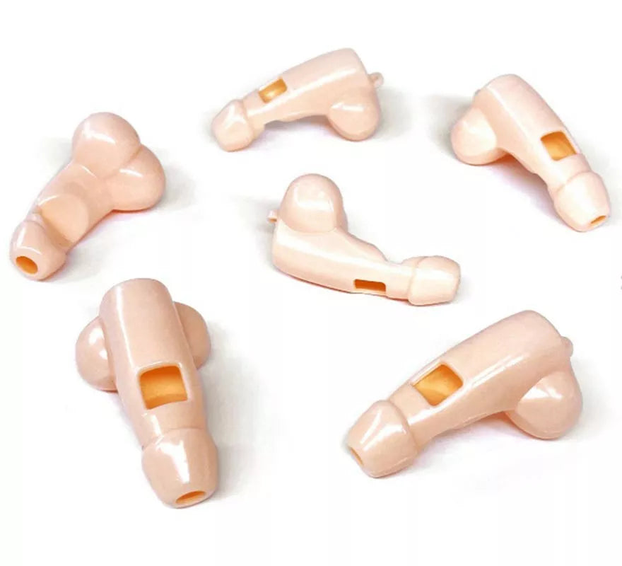 Translation missing: it.Pack de 6 Silbatos con forma de Pene