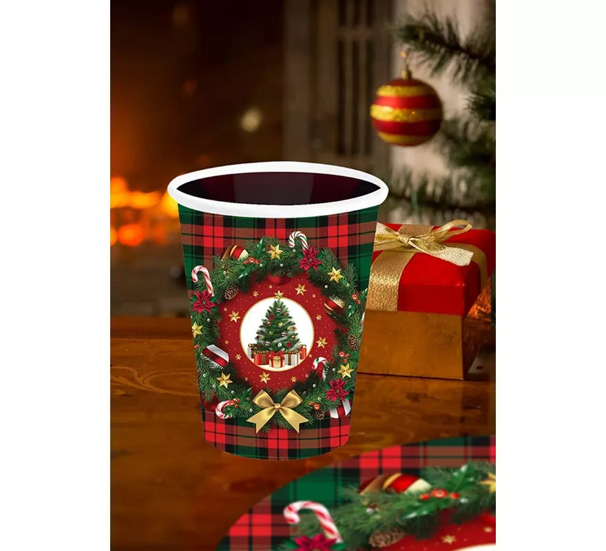 Translation missing: it.Pack de 6 Vasos Árbol de Navidad de 240 ml