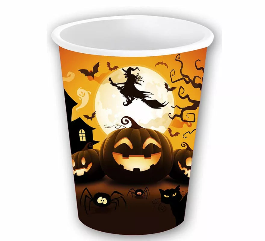 Translation missing: it.Pack de 6 Vasos Calabaza 240 ml (9 cm)