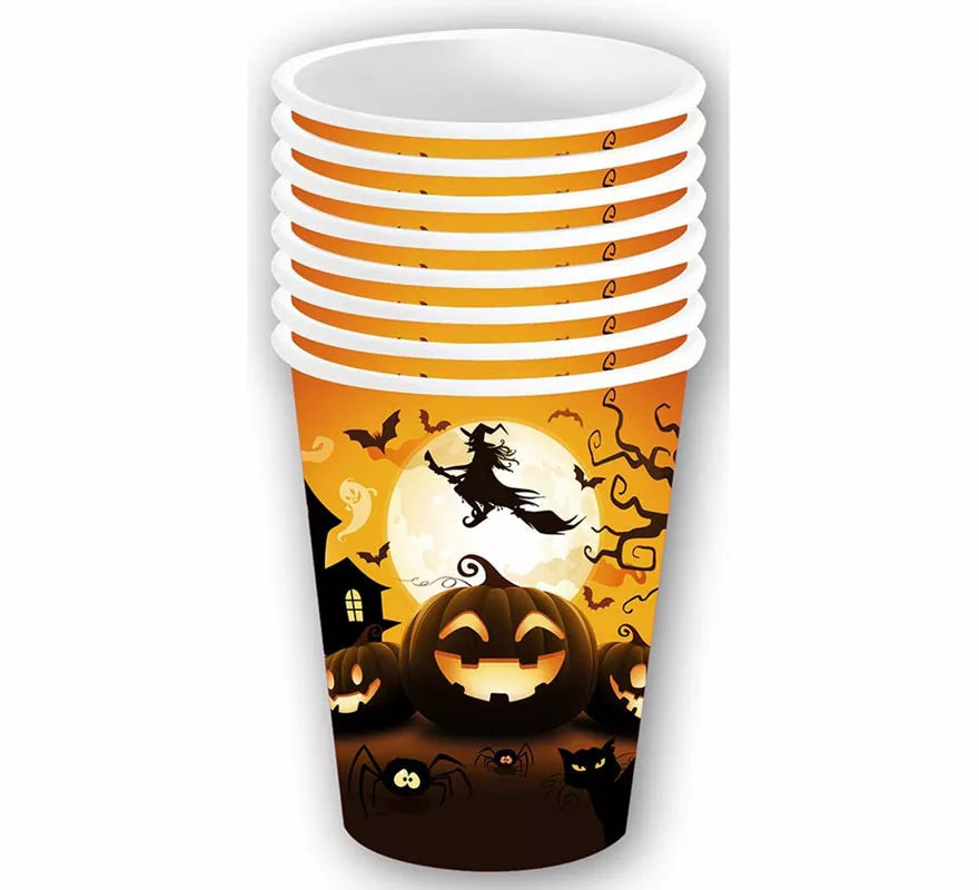 Translation missing: it.Pack de 6 Vasos Calabaza 240 ml (9 cm)