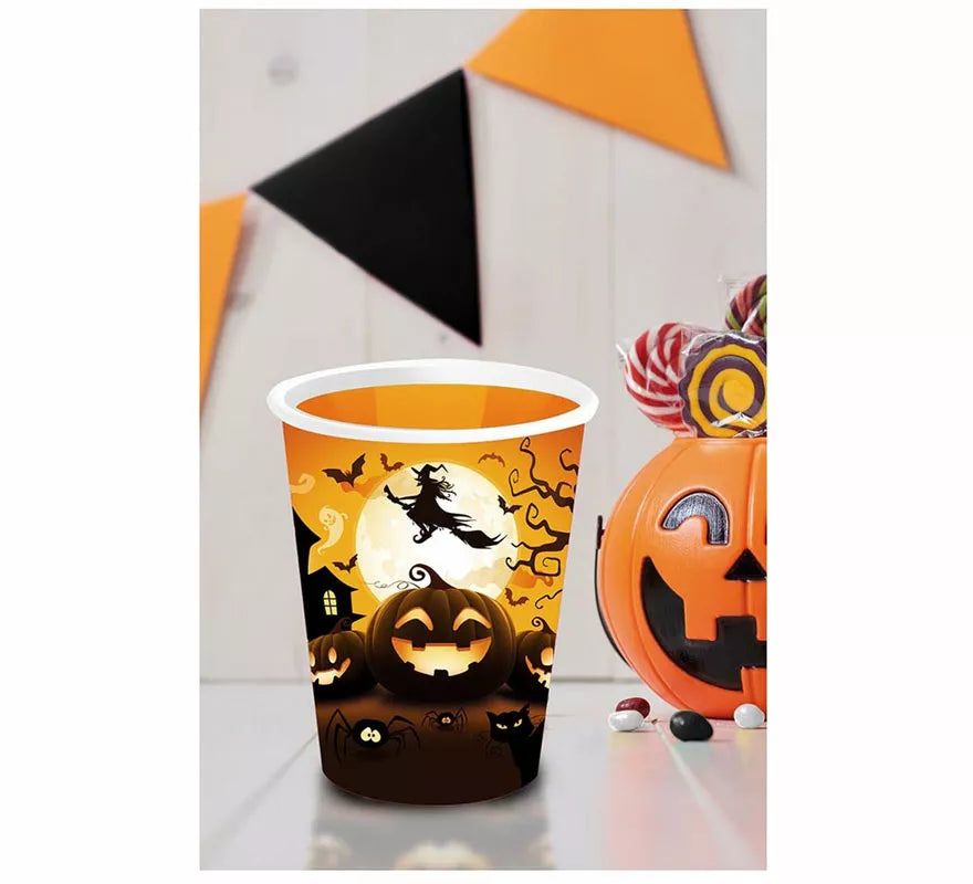 Translation missing: es.Pack de 6 Vasos Calabaza 240 ml (9 cm)