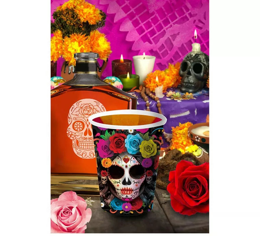 Translation missing: it.Pack de 6 Vasos Catrina Colorida de 240 ml