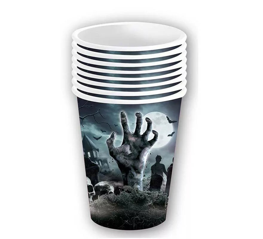 Translation missing: it.Pack de 6 Vasos Cementerio de 240 ml (9 cm)
