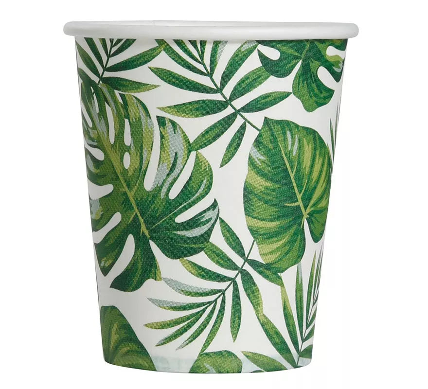 Translation missing: it.Pack de 6 Vasos con estampado de hojas