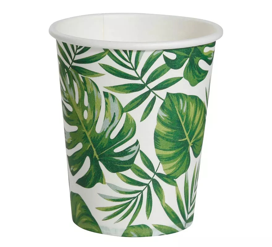 Translation missing: it.Pack de 6 Vasos con estampado de hojas