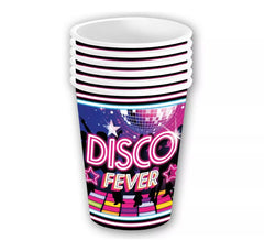 Confezione da 6 bicchieri Disco Fever da 240 ml/9 cm