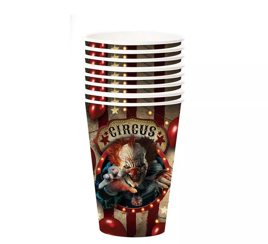 Translation missing: it.Pack de 6 Vasos Payaso de 355 ml (11 cm)