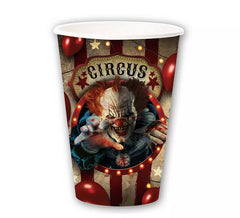Confezione da 6 Bicchieri Clown da 355 ml (11 cm)