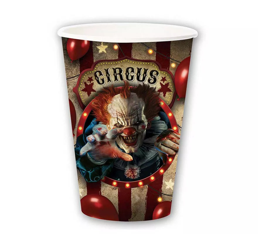 Translation missing: it.Pack de 6 Vasos Payaso de 355 ml (11 cm)
