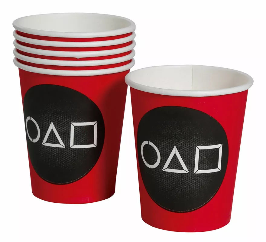 Translation missing: it.Pack de 6 Vasos The Gamer de 240 ml (9 cm)