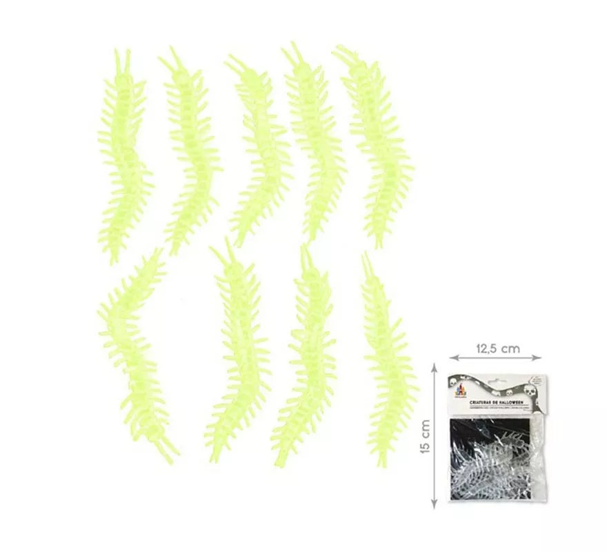 Translation missing: it.Pack de 8 Ciempiés fluorescente