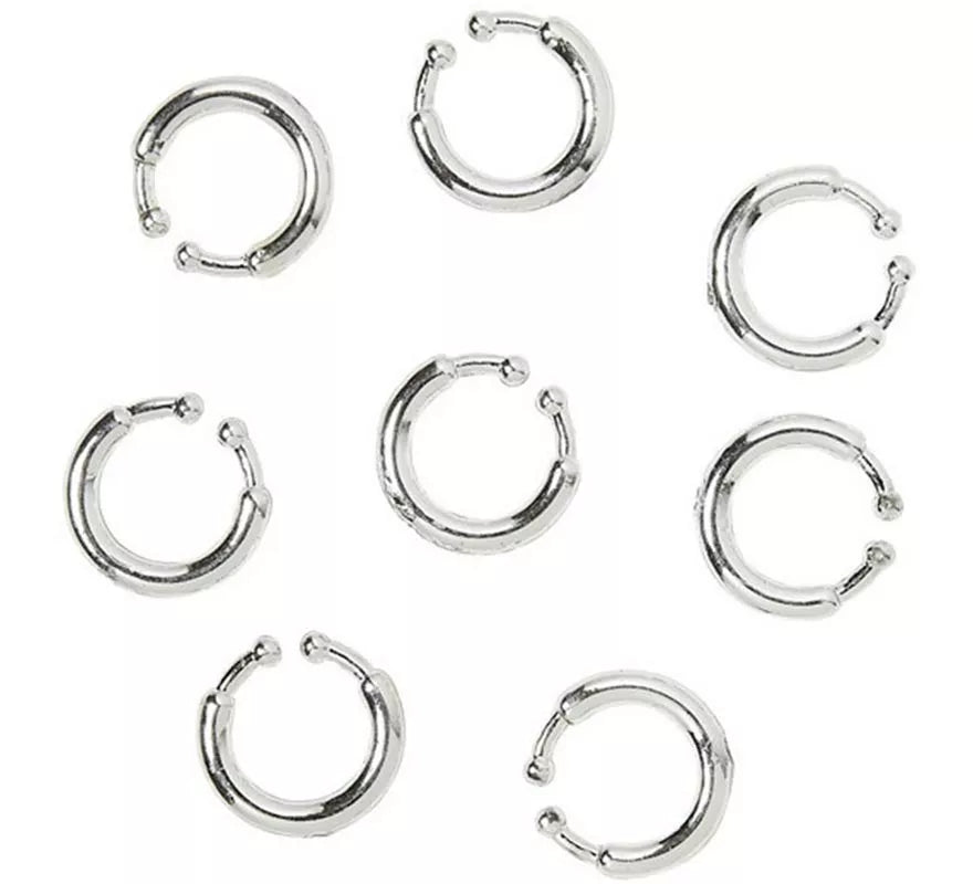 Translation missing: es.Pack de 8 Piercings Clip-On