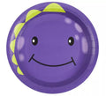 Pack de 8 Platos de Monstruo Morado
