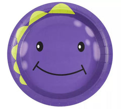 Confezione da 8 piastre viola mostro