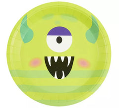 Pack de 8 Platos de Monstruo Verde
