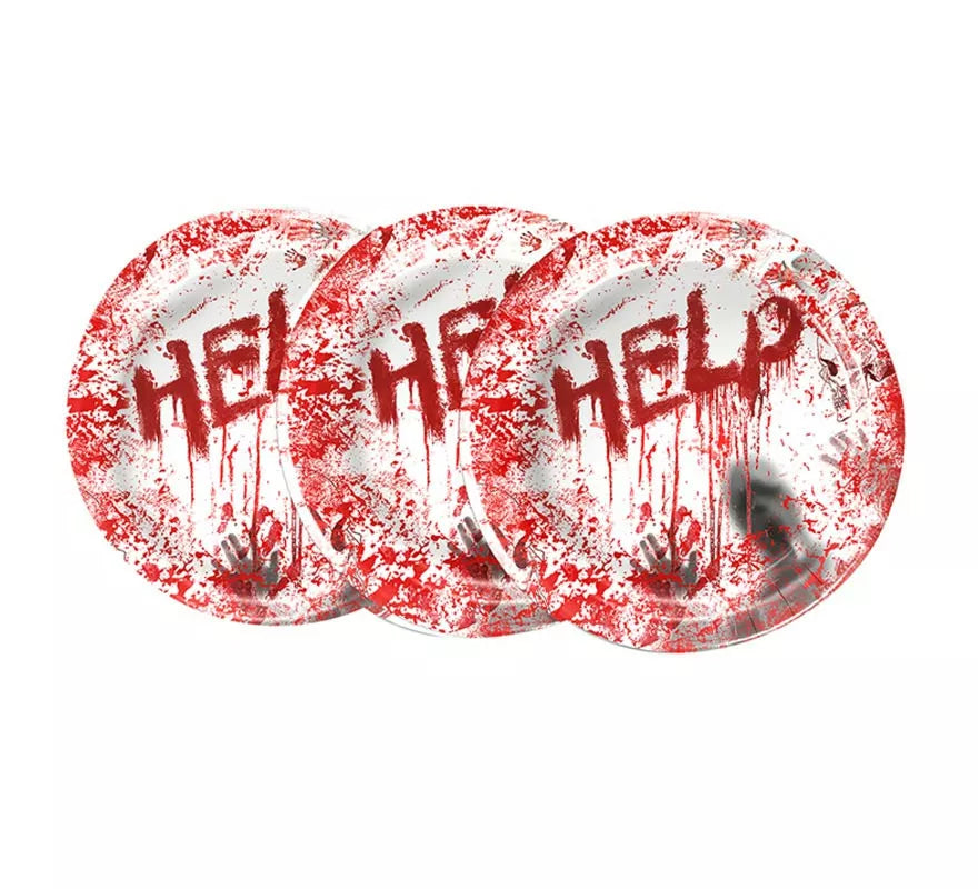 Translation missing: it.Pack de 8 Platos Sangrientos de 23 cm