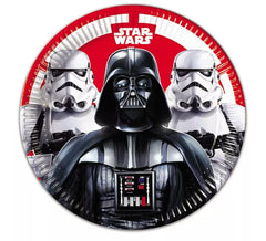 Confezione da 8 piatti star wars finale battaglia di 23 cm