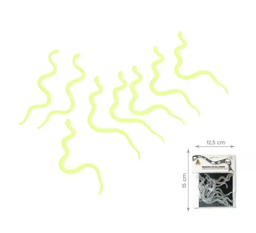Translation missing: it.Pack de 8 Serpientes fluorescentes