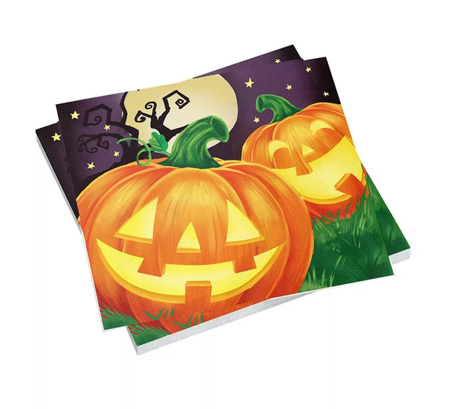 Translation missing: it.Pack de 8 Servilletas Calabaza de 33x33 cm
