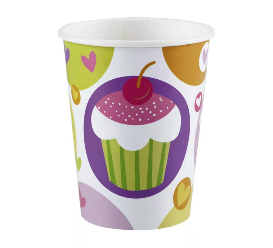 Translation missing: it.Pack de 8 Vasos de 266 ml. de Cupcake