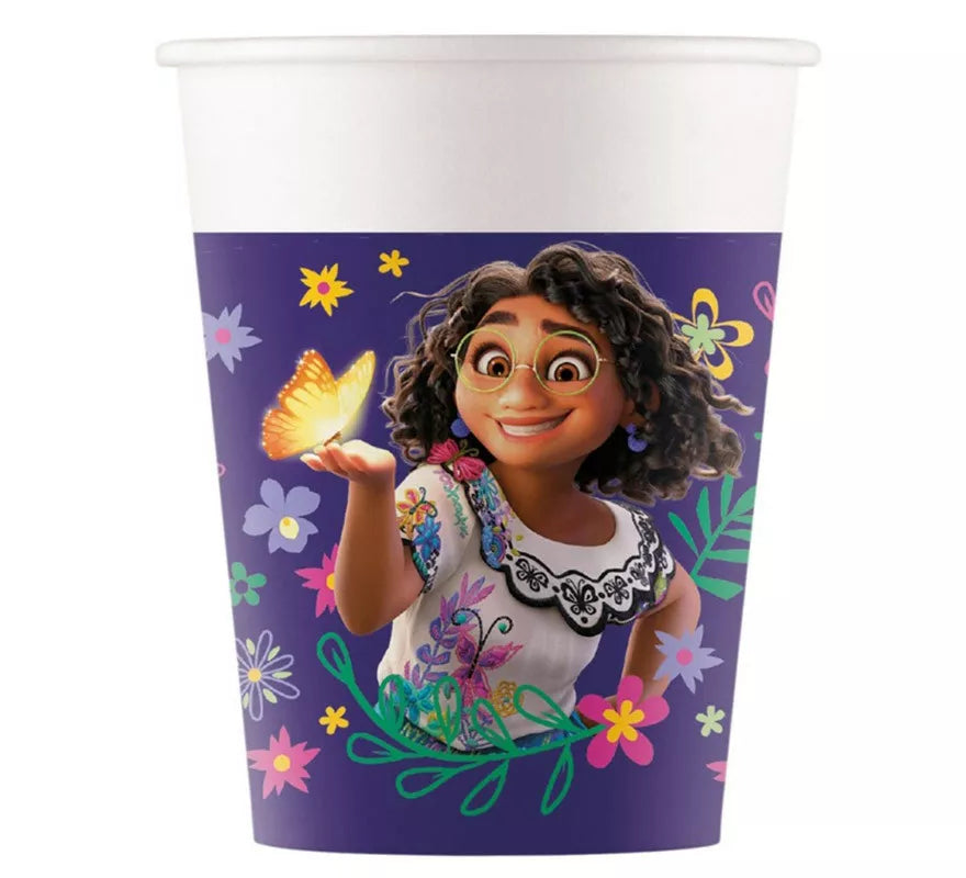 Translation missing: it.Pack de 8 Vasos de Encanto Disney de Cartón de 200 ml