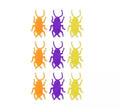 Pack de 9 Cucarachas grandes tricolor decorativas