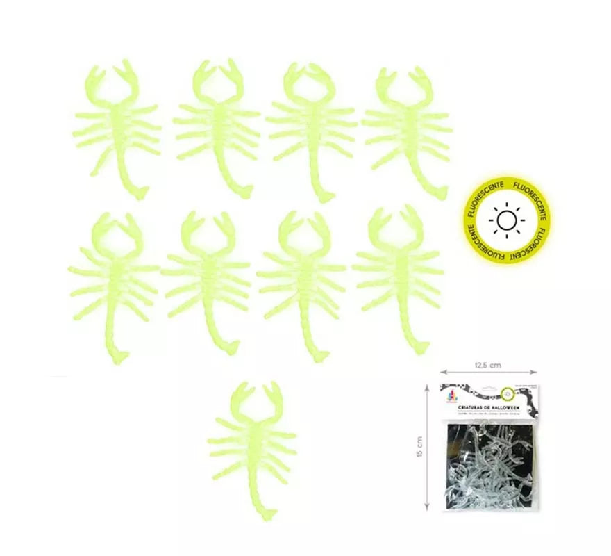 Translation missing: it.Pack de 9 Escorpiones fluorescentes