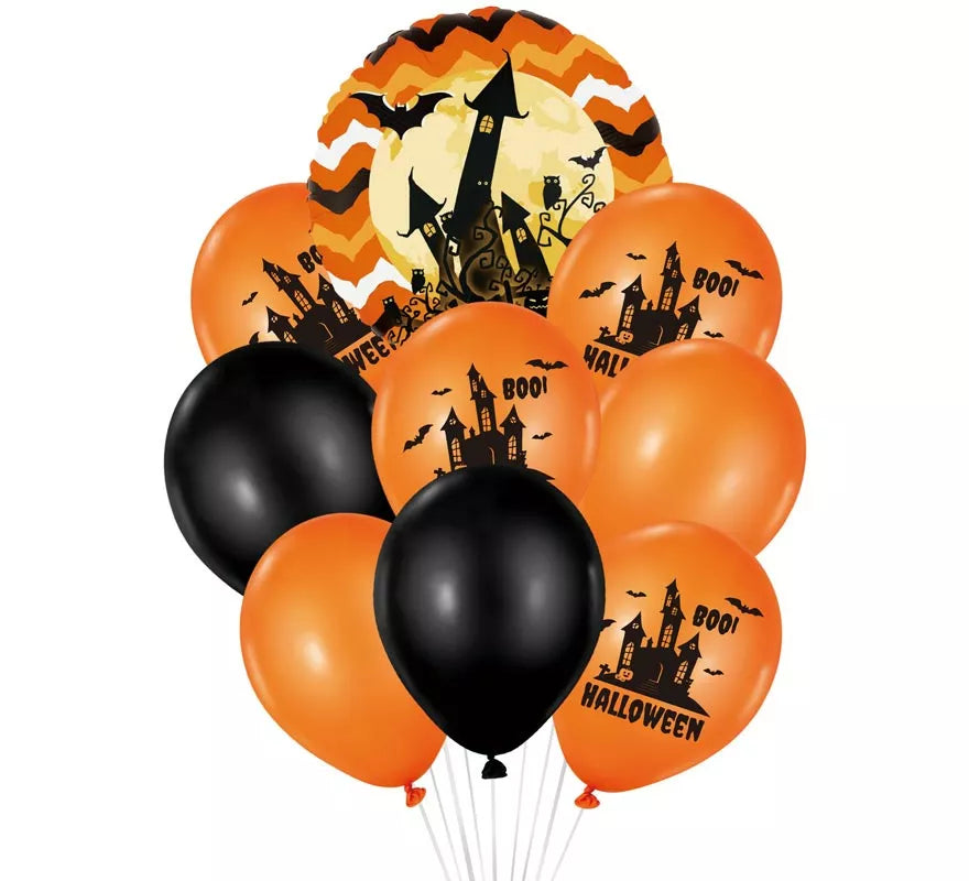 Translation missing: it.Pack de 9 Globos Halloween Surtidos