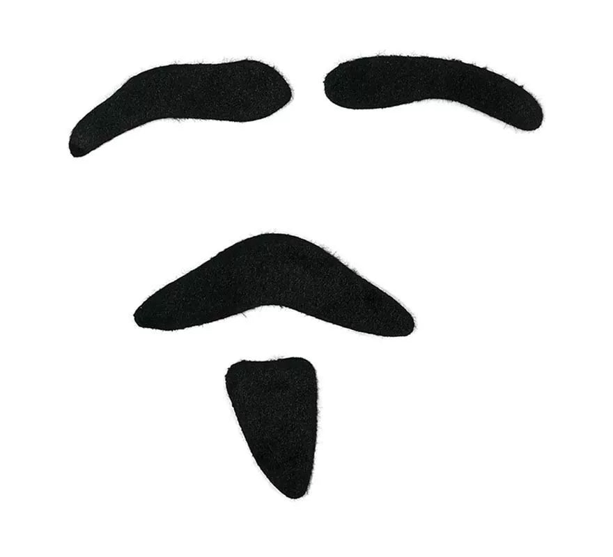 Translation missing: es.Pack de Cejas, Bigote y Perilla de Diablo
