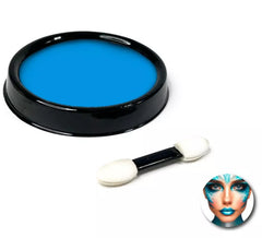 Pacchetto trucco acqua turchese con pennello