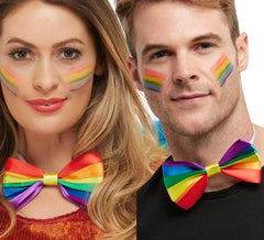 Papillon Arcobaleno con elastico