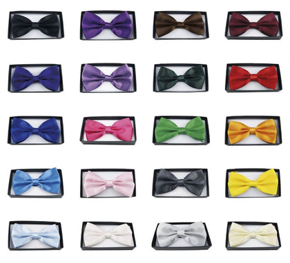 Pajarita de Raso en varios colores