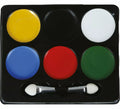 Paleta de 6 Colores con brochas