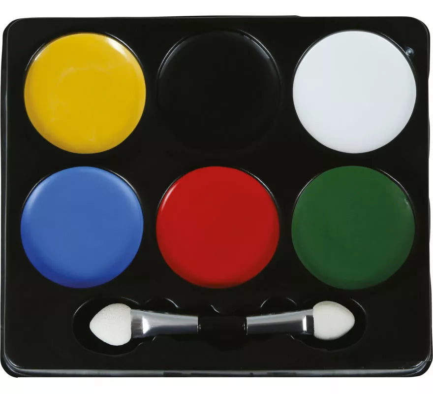 Translation missing: it.Paleta de 6 Colores con brochas