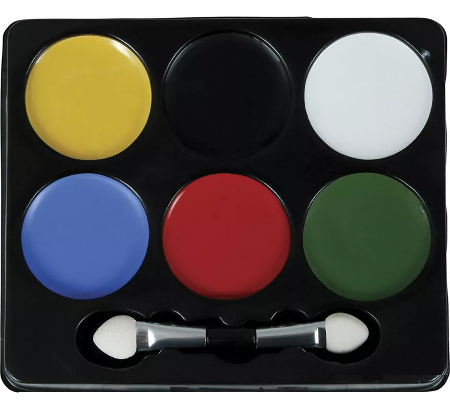 Translation missing: it.Paleta de 6 Colores con brochas