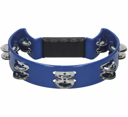 Pandereta Azul de Plástico de 23 cm