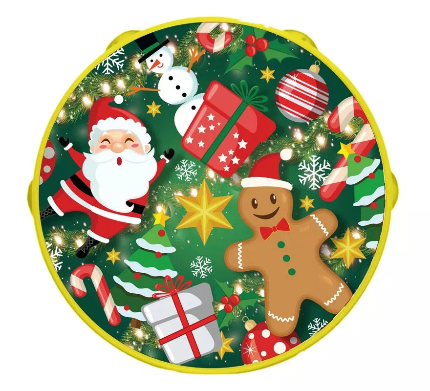 Translation missing: es.Pandereta de plástico de 13 cm decorada en varios modelos