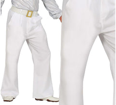 Pantaloni da discoteca bianchi da uomo