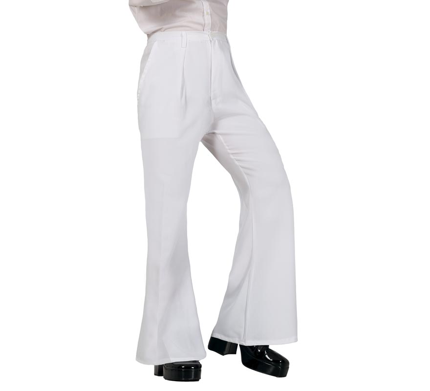 Translation missing: it.Pantalón Blanco de Disco para Hombre