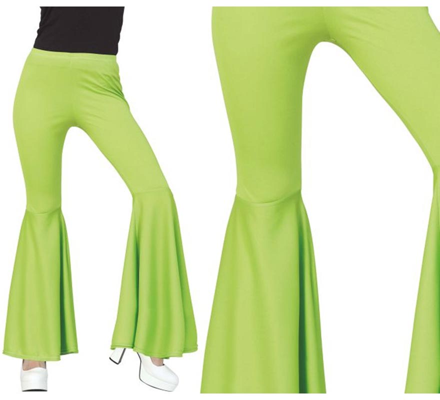 Translation missing: es.Pantalón Campana Elástico Talla M (Medium) en varios colores para mujer