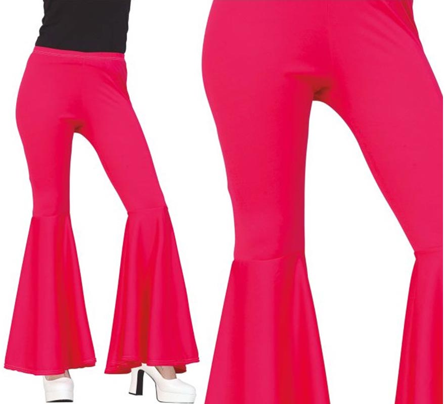 Translation missing: es.Pantalón Campana Elástico Talla M (Medium) en varios colores para mujer