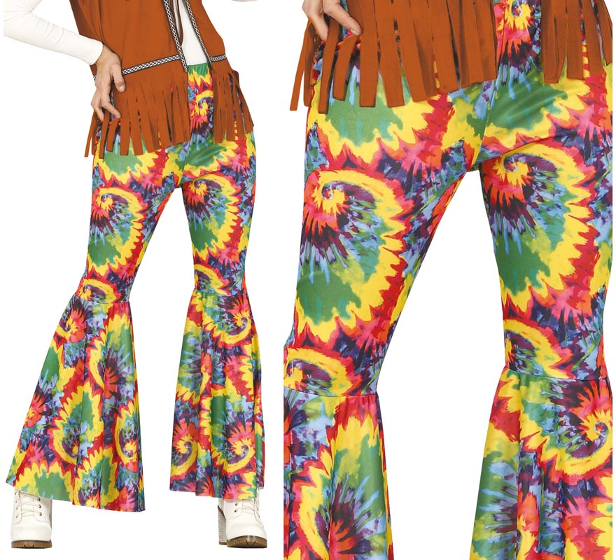 Translation missing: it.Pantalón Campana Hippie Estampado