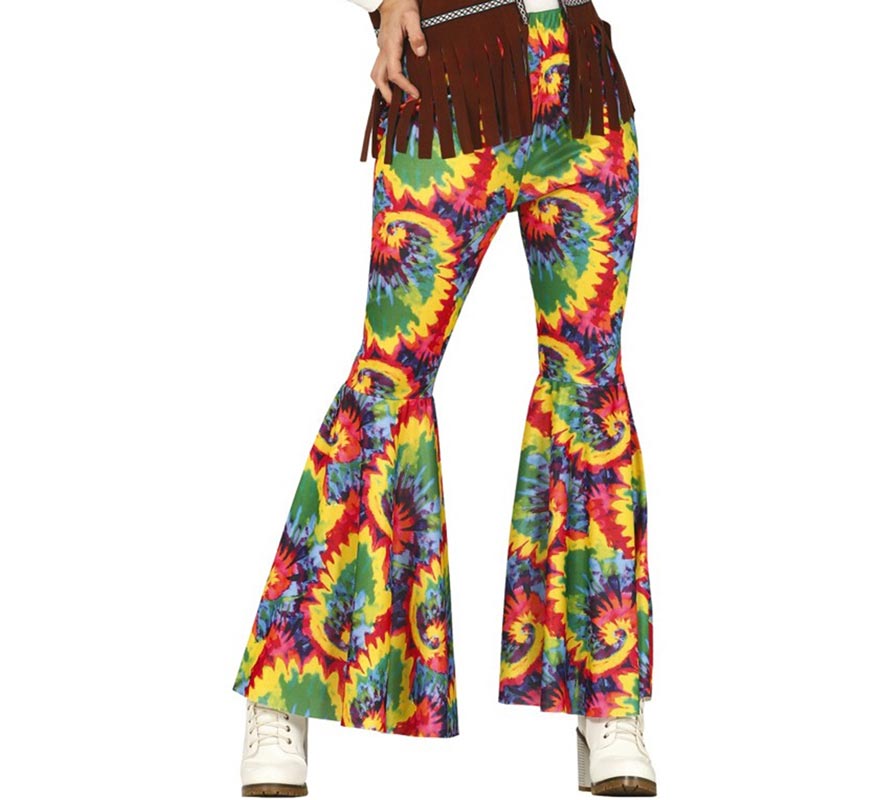 Translation missing: es.Pantalón Campana Hippie Estampado