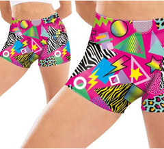 Pantaloncini elastici anni '90 da donna